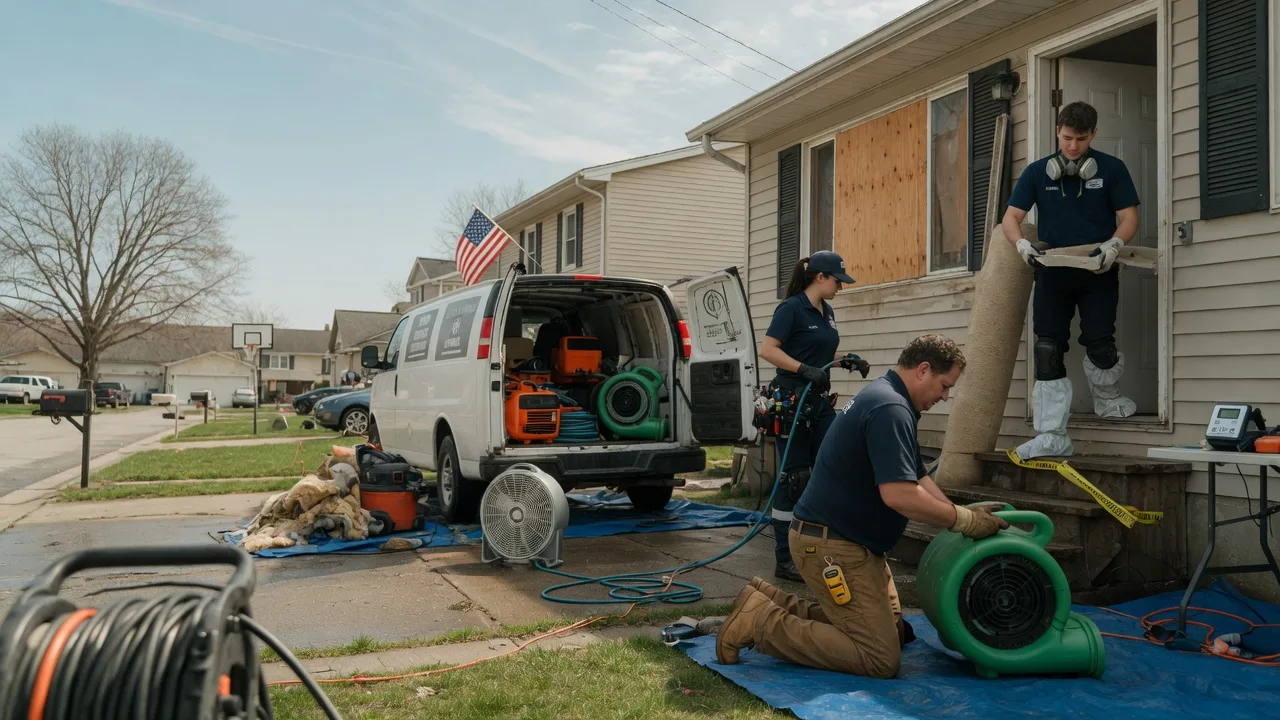 Water Damage Restoration in Winthrop, MN near me